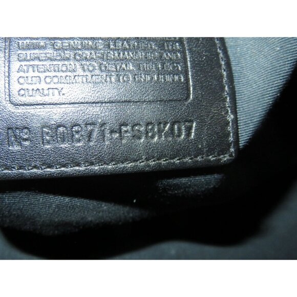 Coach 2008 Hampton Signature C Jacquard black Tote with matching long wallet - Picture 11 of 16